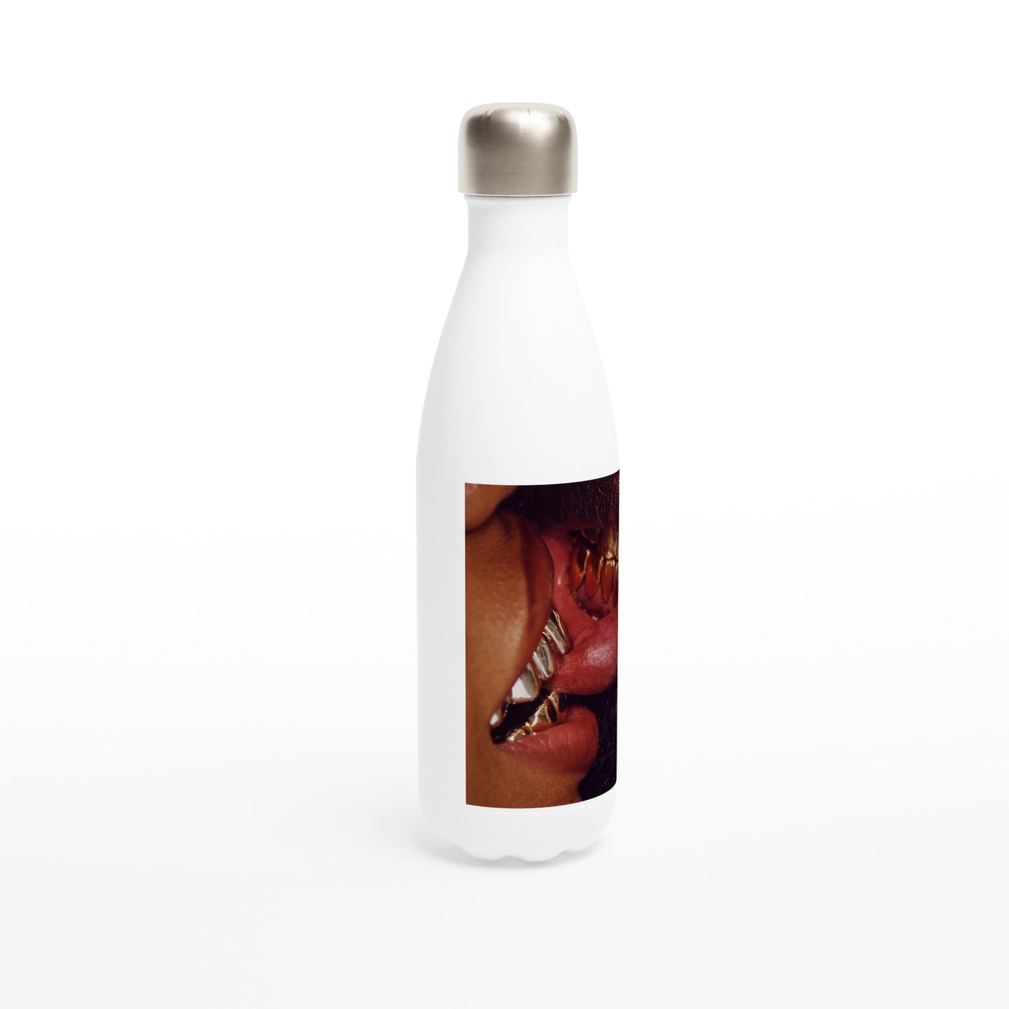 Black Love 17oz Stainless Steel Water Bottle