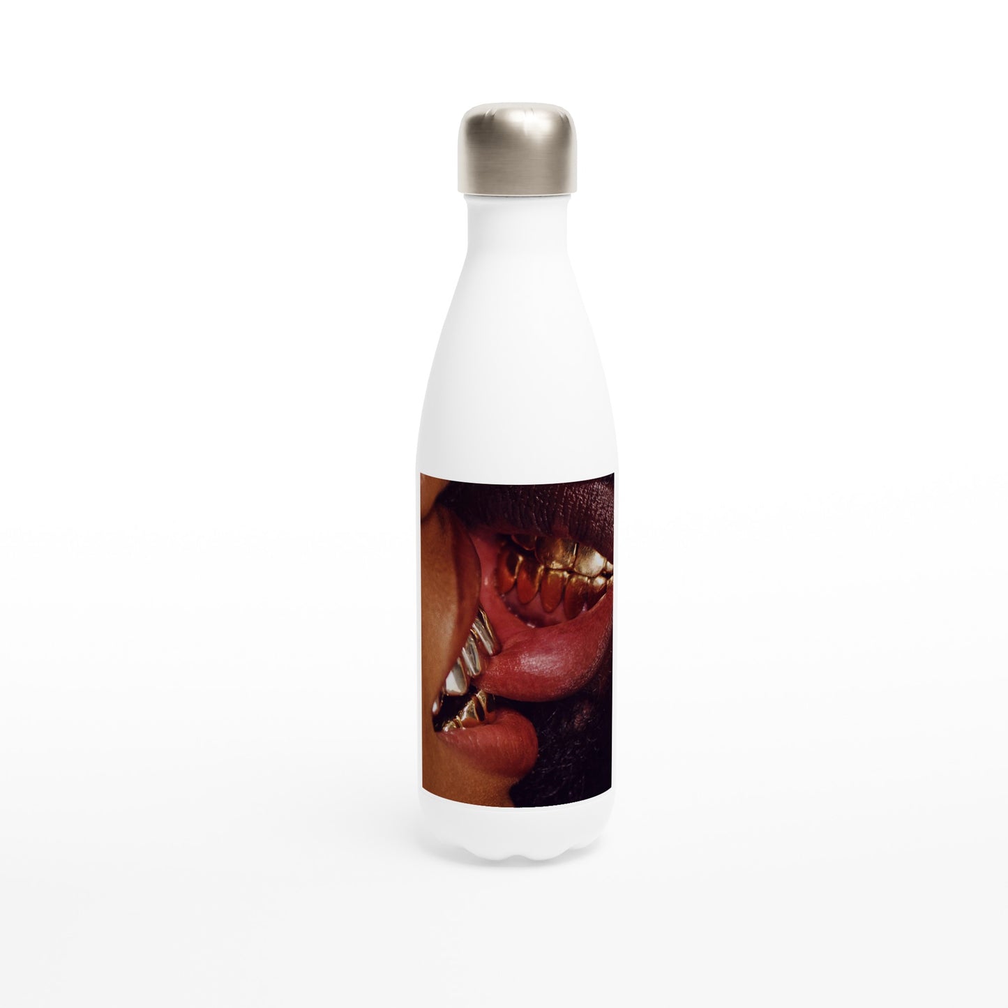 Black Love 17oz Stainless Steel Water Bottle