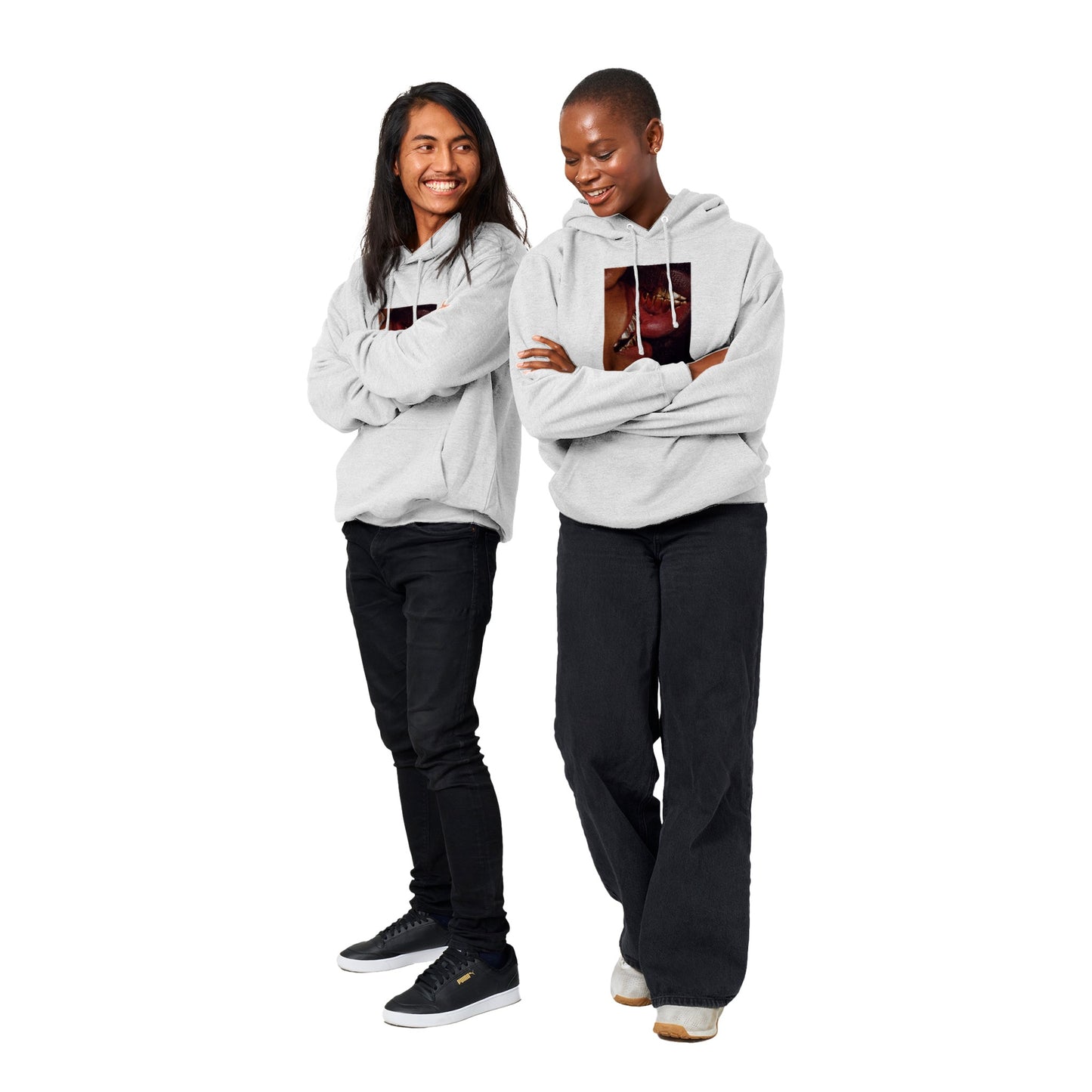 Premium Black Love Pullover Hoodie